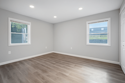 Floor plan for 2 beds, 2 baths, 1099 sqft
